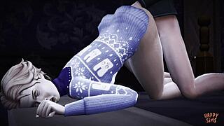 madrasta horny with stepson in bed ep1 oops