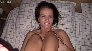 Friend's wife sneaks ride on my cock while hubby sleeps