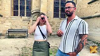 hot tattooed french blonde milf craves hard cock