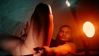 Leve Luz Sexy Cum Slowmotion Tease