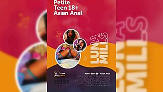 mmm luna mills petite asian teen ass licked fucked hard juicy pussy dripping