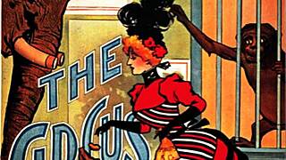 vintage circus girls tease and play