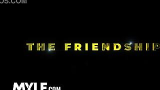 Three Hot Babes in Heels Ride Cocks on Sofa in Mylfwood Parody Trailer