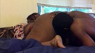 Wanna eat her wet pussy from behind till she squirts?