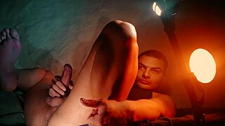 Leve Luz Sexy Cum Slowmotion Tease