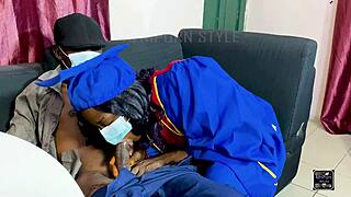 sponsor gets tight ebony pussy surprise bent over