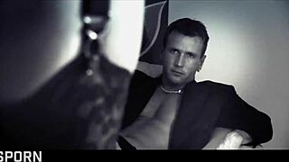 Elegant Hungarian blonde milf in lingerie rides cowgirl to cum in mouth