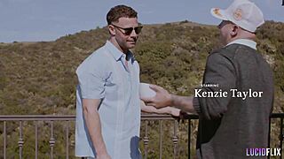 gravity wolf and kenzie taylor go at it with licks, missionary and doggystyle pounding in heels