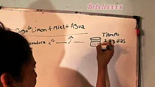 Hot Teacher's Nasty Double Penetration Chemistry Lesson