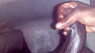 Shower Dick Jerk Turns into Monster BBC Cum Blast