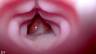 Emelie Fucks Bad Dragon Fleshlight for Quickie Creampie Sounds