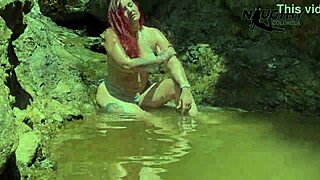 milf chills outdoors part two