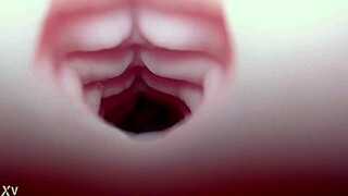 Emelie Fucks Bad Dragon Fleshlight for Quickie Creampie Sounds