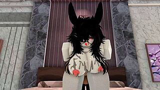 Bunny Teases Then Gets Bred Rough