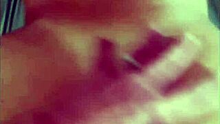 Creampie surprise after flashing my wet vagina!