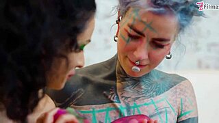 omg anal slut goes wild with extreme dildos n fisting her gape 😈🍑🔥