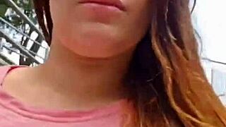 Ruiva casada struts sao paulo with huge cock cage tease