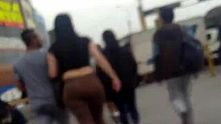Peruvian Big Ass Teases in Ceres Streets
