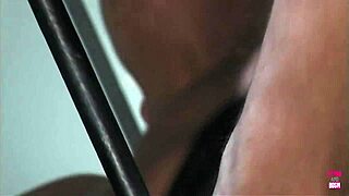 Stunning babe in stockings blows guy then rides to cumshot bliss.