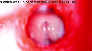 Kamera hlboko v naolejovanej pičke sex bábiky pre ultimátny creampie ASMR 4K! 😈