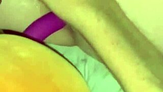 Shy Girl's First Massive Vibe And Anal Toy Insertion Makes Her Puke Then Cum