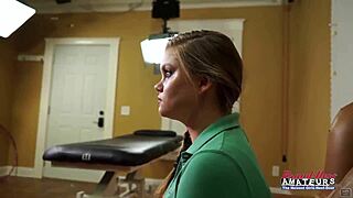 Lauren and Pixie Rimjob Suck Cock Bent Over for Facial Cum Swallow