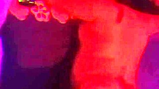 hot latina wife cheats with stranger on video call as cuckold watches