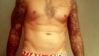 wtf afterlockup tattooed stud jerks monster cock hard?