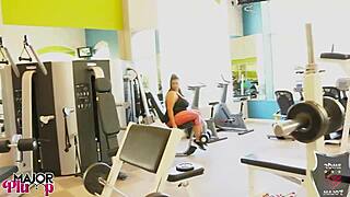 wanna see sofia lure rome for gym ass fuck and cum?