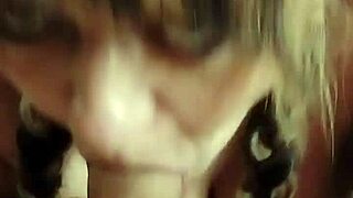 Hot Wife's Sloppy Deepthroat Tit Play Chokes On Huge Cock!