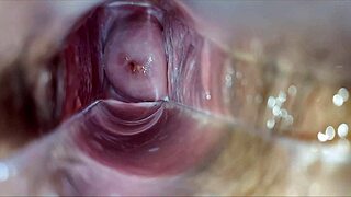 vagina spasms in intense pulsating orgasm