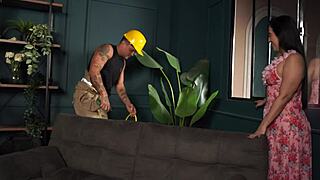 big ass stepmom fucked hard by stepson behind husband's back