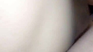 cojiendo toda la noche con esta latina hasta el creampie final en see through