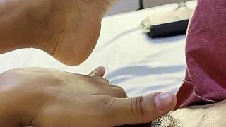 que delicia those latina legs in lingerie and pantyhose tease with natural tits