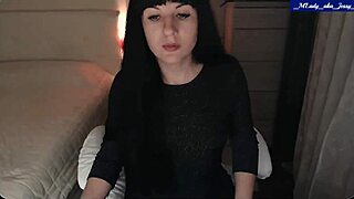 MLADY JESSY STRIPS TEASES CLIT AND WIGGLES ASS!