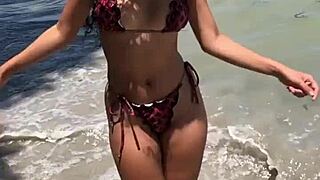 cute 18yo african ebony babe pussy outdoor public flashing