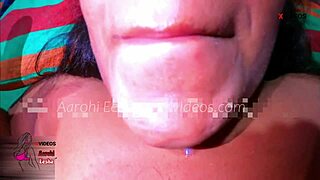 indian girl begs cum all over - massive facials compilation! 😍