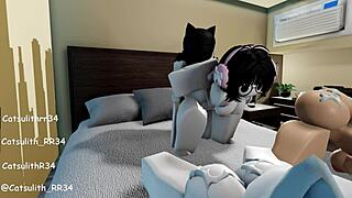 first foursome she calls friends over bent over riding doggystyle fun