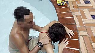 petite 18yo lives out horny underwater outdoor fuck dream with moans