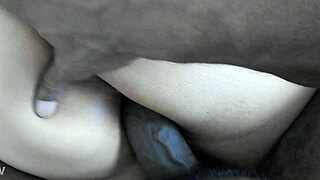 i love this asian butt on a black shaft