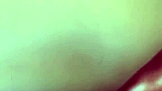 juicy ebony fat ass gives hot monster cock footjob
