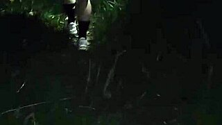 met cute jungle whore friend for wild forest ass fuck