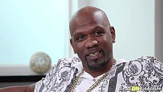 cuck guy watches wife choke gag on monster bbc deepthroat face fuck