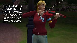 stacey zackerly's sims 4 crossdressing group fantasy machinima story