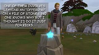 stacey zackerly's sims 4 crossdressing group fantasy machinima story