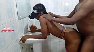 check out this hot ebony's tight black pussy up close homemade
