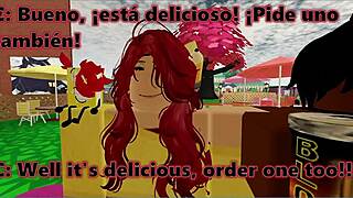 did she trick best friend into rough outdoor black fuck?