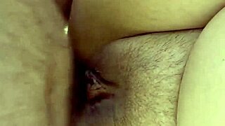 pov bareback creampie in chubby milf stepmom's shaved pussy