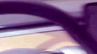 jewelz blu turns wild outdoors teasing wet pussy with huge cock handjob blowjob