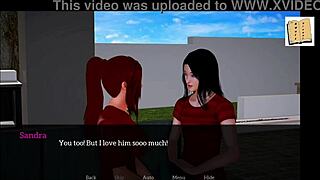 Redhead teen with small tits joins the new family